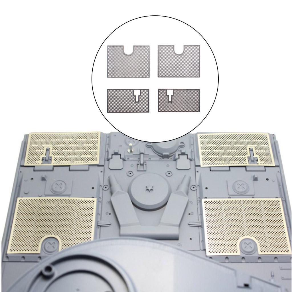 Armored Metal Guard Plate Set  - Heng Long Rc Tank 1/16 Upgrade Metal recension och pris