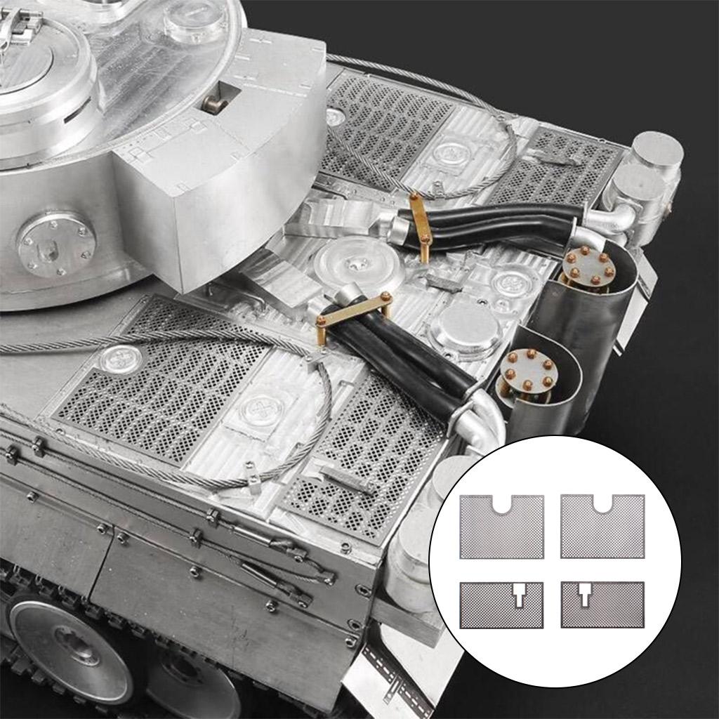 Metal Armored Guard Plate for  - Heng Long Rc Tank 1/16 Upgrade Metal recension och pris