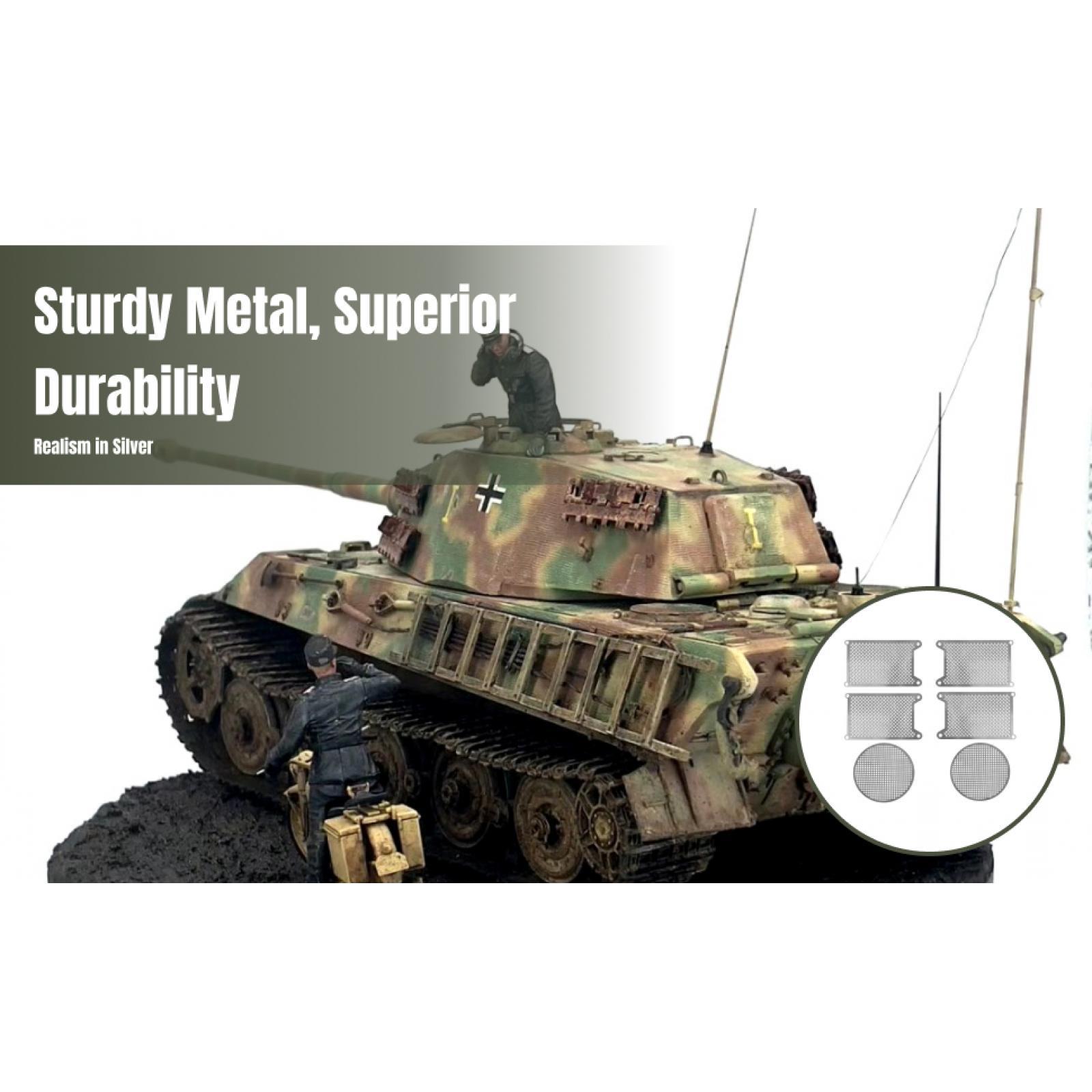 1/16 Scale Metal Guard Plate A - Heng Long Rc Tank 1/16 Upgrade Metal recension och pris