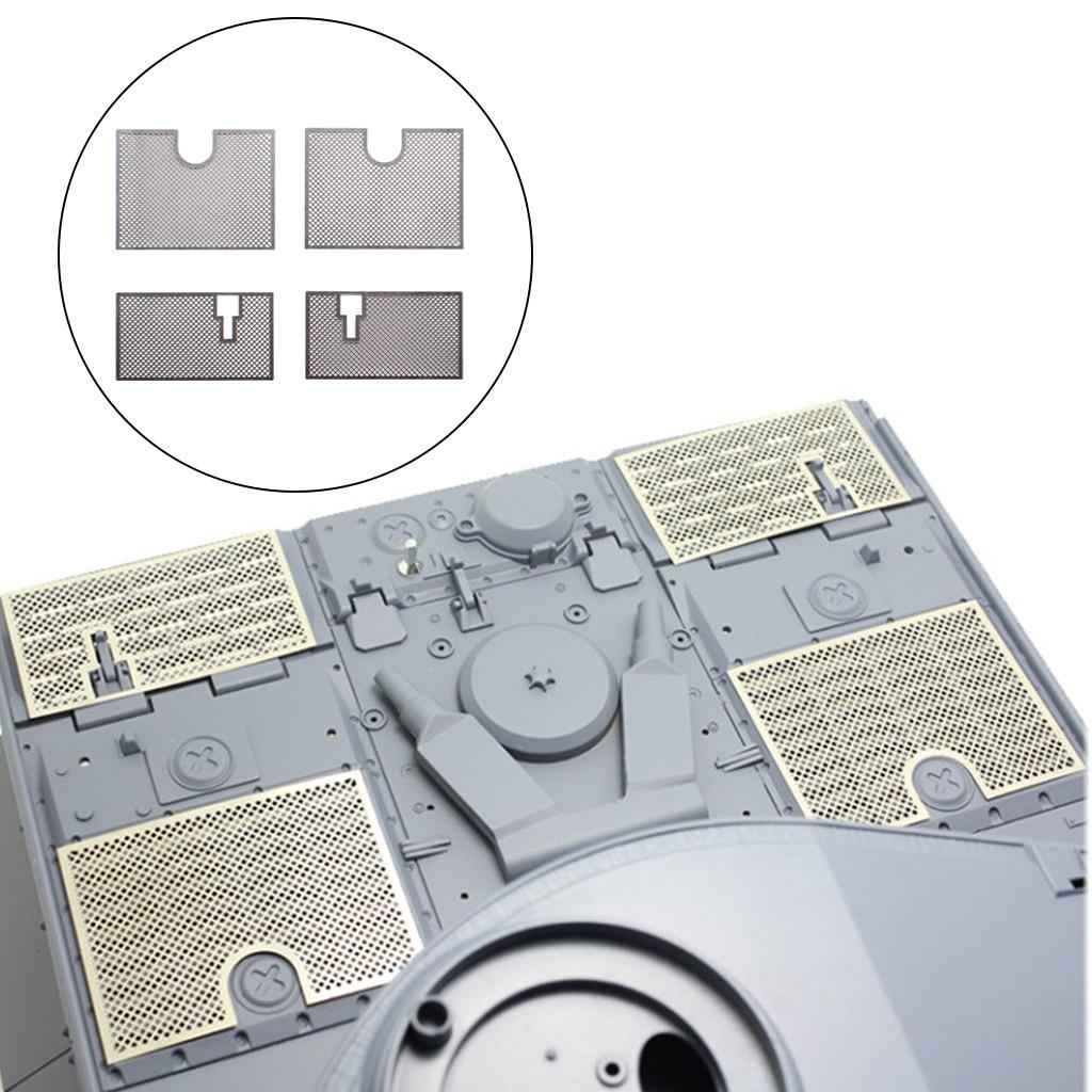Metal Protective Net Guard Pla - Heng Long Rc Tank 1/16 Upgrade Metal recension och pris